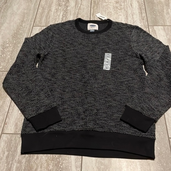 OLD NAVY Gray CREWNECK SWEATER MEDIUM - Picture 5 of 8